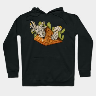 Halloween Mummy Axolotl Hoodie